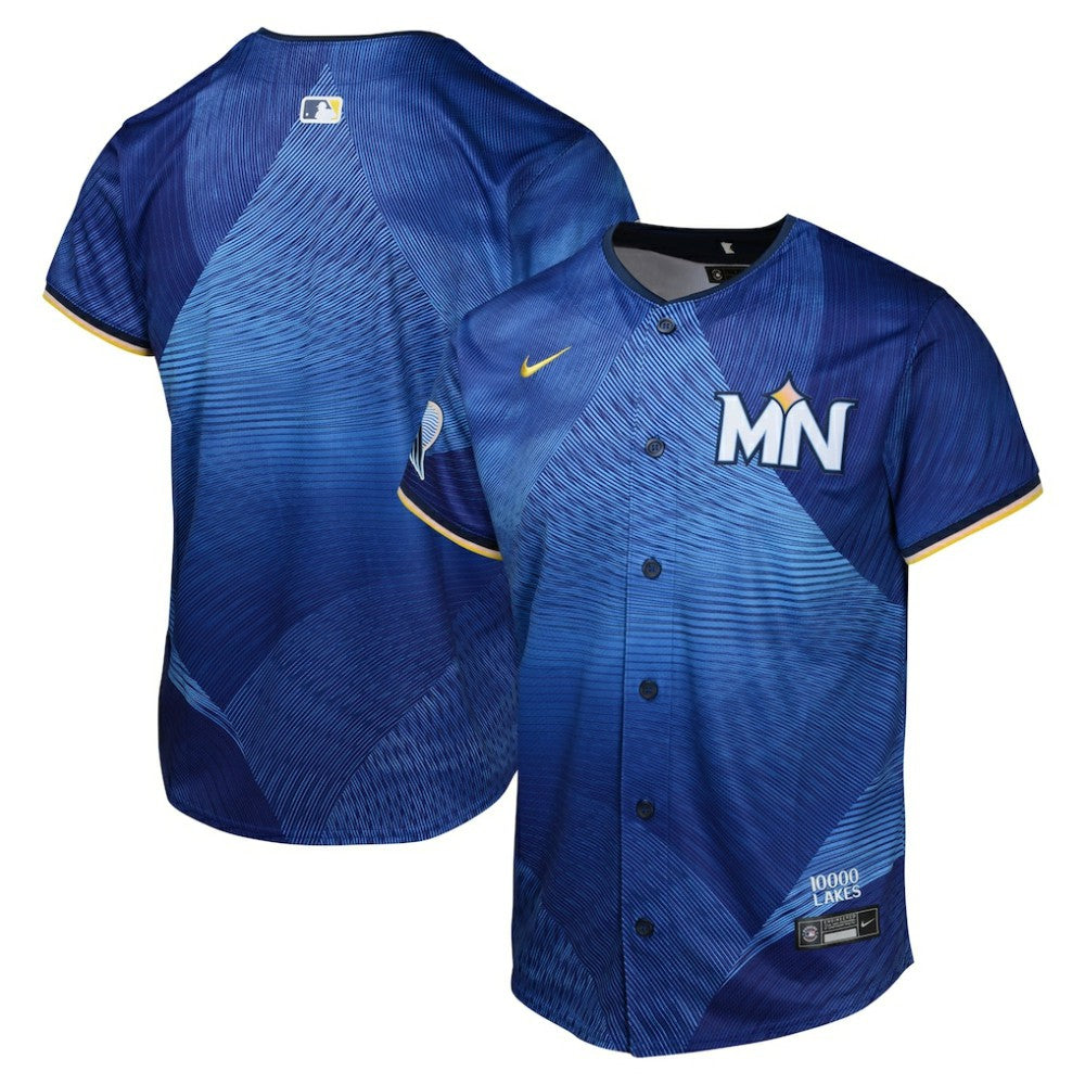 Minnesota Twins Nike Youth 2024 City Connect Limited Jersey - Royal Jerseys