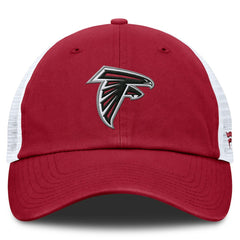 Atlanta Falcons Trucker Adjustable Hat - Red/White Hats