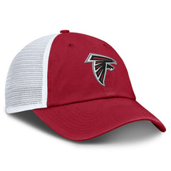 Atlanta Falcons Trucker Adjustable Hat - Red/White Hats