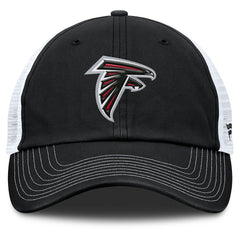 Atlanta Falcons Trucker Adjustable Hat - Black/White Hats