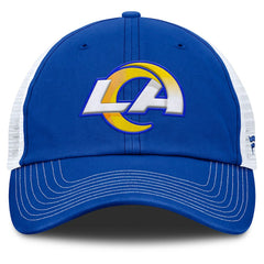 Los Angeles Rams Trucker Adjustable Hat - Royal/White Hats