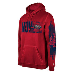 New Orleans Pelicans Tip-Off Collection Pullover Hoodie Red - New Era