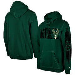 Milwaukee Bucks Tip-Off Collection Pullover Hoodie Hunter Green - New Era