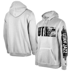 Utah Jazz Tip-Off Collection Pullover Hoodie White - New Era