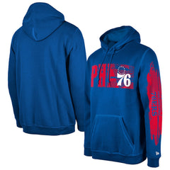 Philadelphia 76ers Tip-Off Collection Pullover Hoodie Royal - New Era