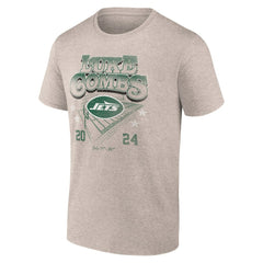 Luke Combs x New York Jets Growin' Up and Gettin' Old Tour T-Shirt - Tan T-shirts