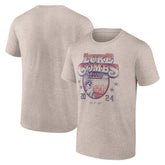 Luke Combs x New York Giants Growin' Up and Gettin' Old Tour T-Shirt - Tan T-shirts