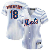 Darryl Strawberry New York Mets Nike Women's Home Replica Player Jersey - White Jerseys