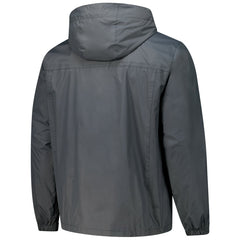 Green Bay Packers Dunbrooke Tropic Waterproof Packable Full-Zip Hoodie Jacket - Graphite Hoodies
