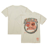 New York Knicks Hardwood Classics Vintage Soul Crown Jewels T-Shirt Tan - Mitchell & Ness