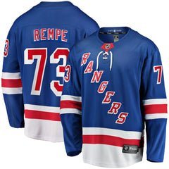 Matt Rempe New York Rangers Fanatics Home Breakaway Jersey - Blue | US 201333864