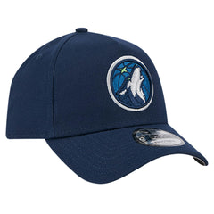 Minnesota Timberwolves A-Frame 9FORTY Adjustable Hat Navy - New Era