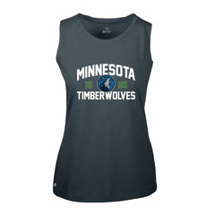 Minnesota Timberwolves Levelwear Women's Macy Tank Top Navy