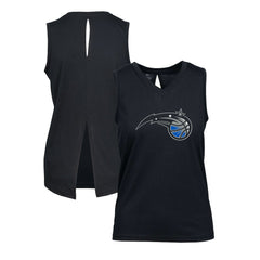 Orlando Magic Levelwear Women's Paisley Core V-Neck Tank Top Black