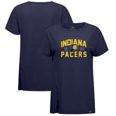 Indiana Pacers Levelwear Women's Influx T-Shirt Navy