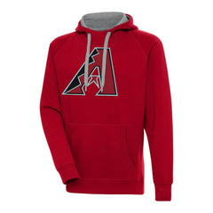 Arizona Diamondbacks Antigua Victory Pullover Hoodie - Red Hoodies