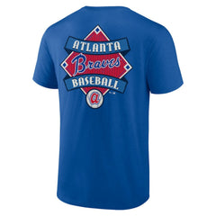 Atlanta Braves Cooperstown Collection Field Play T-Shirt - Royal T-shirts