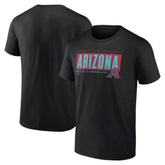 Arizona Diamondbacks Blocked Out T-Shirt - Black T-shirts