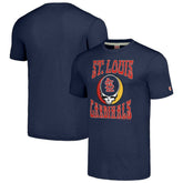 St. Louis Cardinals Homage Grateful Dead Tri-Blend T-Shirt - Navy T-shirts