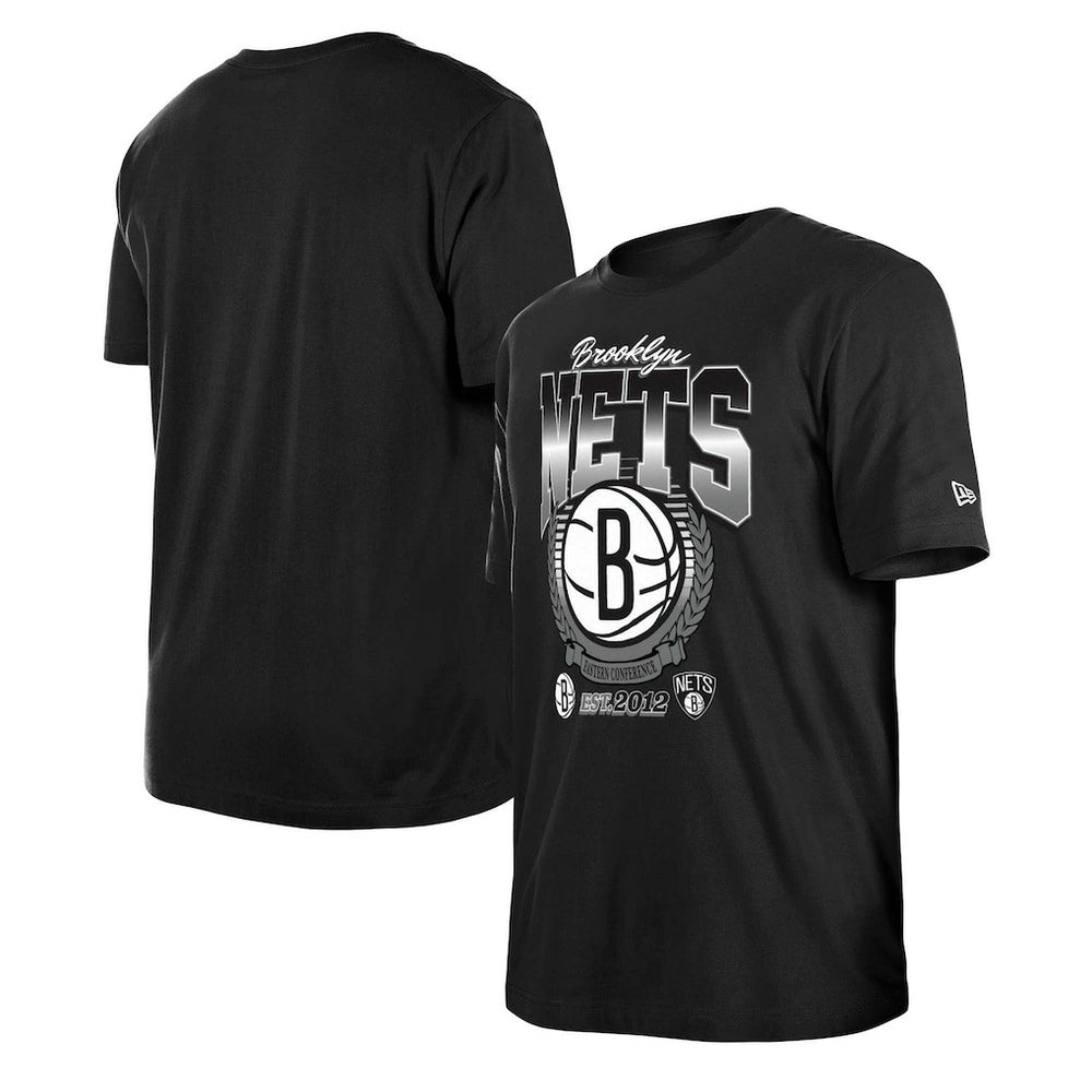 Brooklyn Nets Unisex Summer Classics T-Shirt Black - New Era outlet