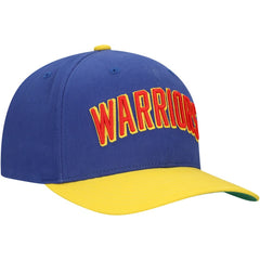 Golden State Warriors Team Up Classic Edition Adjustable Hat Royal/Gold - Mitchell & Ness