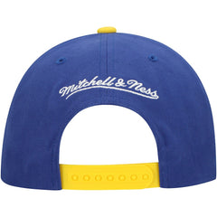 Golden State Warriors Team Up Classic Edition Adjustable Hat Royal/Gold - Mitchell & Ness