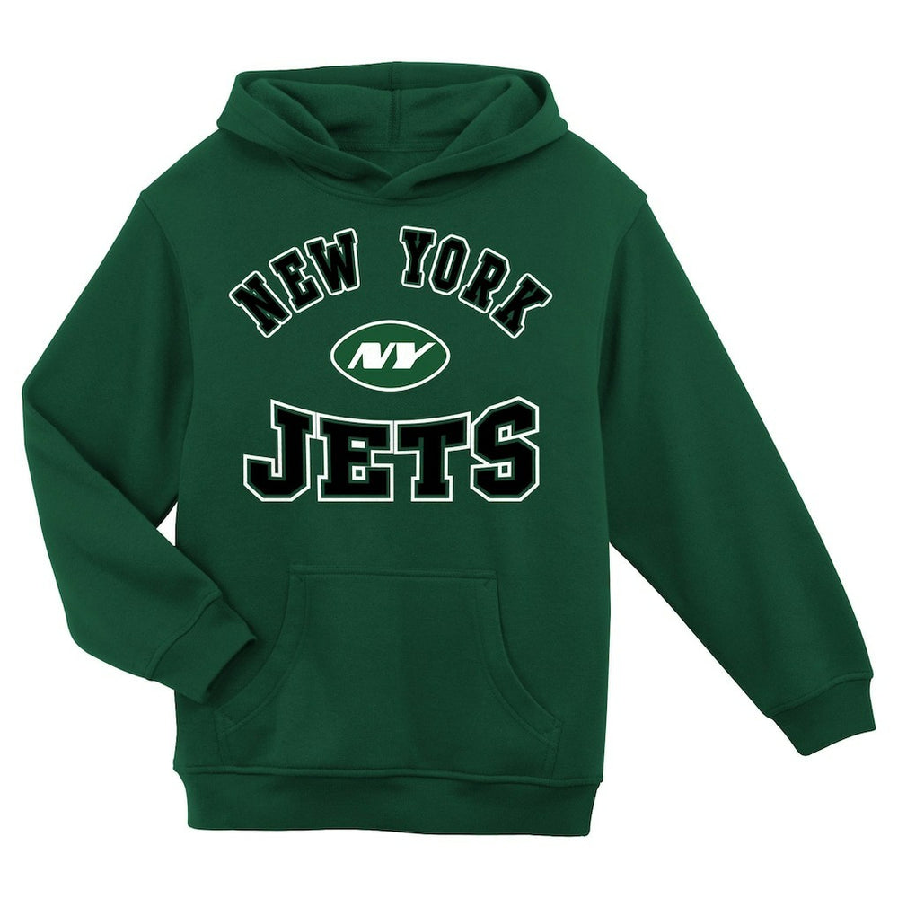 New York Jets Preschool Home Town Pullover Fleece Hoodie - Green Hoodies