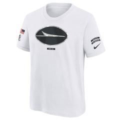 New York Jets Youth 2024 Salute To Service T-Shirt - White T-shirts