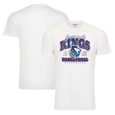 Sacramento Kings Sportiqe Unisex Bingham Super Soft T-Shirt White