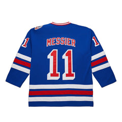 Mark Messier New York Rangers Mitchell & Ness Big & Tall 1993/94 Blue Line 2.0 Jersey - Blue | US 201351074