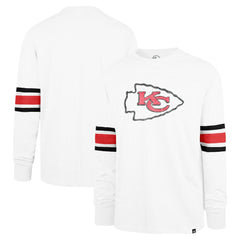 Kansas City Chiefs '47 Gridiron Premier Brex Long Sleeve T-Shirt - White T-shirts