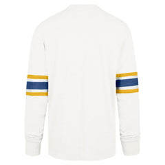 Los Angeles Chargers '47 Gridiron Premier Brex Long Sleeve T-Shirt - White T-shirts