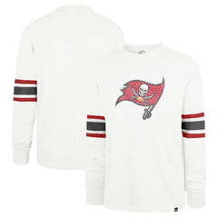 Tampa Bay Buccaneers '47 Gridiron Premier Brex Long Sleeve T-Shirt - White T-shirts