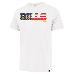 Buffalo Bills '47 Flag Script Franklin T-Shirt - White T-shirts