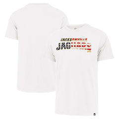 Jacksonville Jaguars '47 Flag Script Franklin T-Shirt - White T-shirts