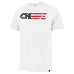 Kansas City Chiefs '47 Flag Script Franklin T-Shirt - White T-shirts