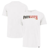 New England Patriots '47 Flag Script Franklin T-Shirt - White T-shirts