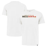 Seattle Seahawks '47 Flag Script Franklin T-Shirt - White T-shirts