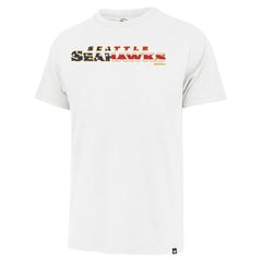 Seattle Seahawks '47 Flag Script Franklin T-Shirt - White T-shirts