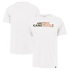 Arizona Cardinals '47 Flag Script Franklin T-Shirt - White T-shirts