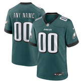 Philadelphia Eagles Custom Game Jersey - Midnight Green Jerseys