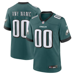 Philadelphia Eagles Custom Game Jersey - Midnight Green Jerseys