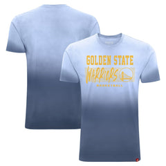 Golden State Warriors Sportiqe Unisex Bingham Sun-Fade T-Shirt Royal