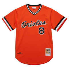 Cal Ripken Jr. Baltimore Orioles Mitchell & Ness 2001 Cooperstown Collection Authentic Throwback Jersey - Orange Jerseys