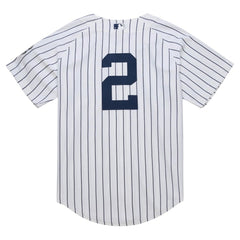 Derek Jeter New York Yankees Mitchell & Ness 2014 Cooperstown Collection Authentic Throwback Jersey - White Jerseys
