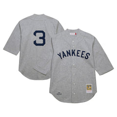 Babe Ruth New York Yankees Mitchell & Ness Cooperstown Collection 1929 Authentic Jersey - Gray Jerseys