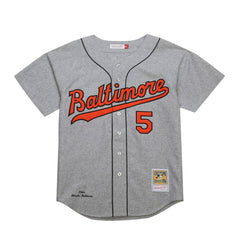 Brooks Robinson Baltimore Orioles Mitchell & Ness Cooperstown Collection 1966 Authentic Jersey - Gray Jerseys