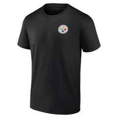 Pittsburgh Steelers Full Range T-Shirt - Black T-shirts