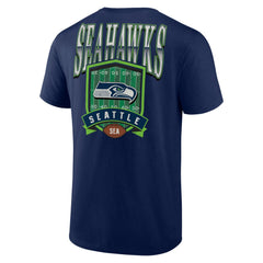 Seattle Seahawks Full Range T-Shirt - College Navy T-shirts