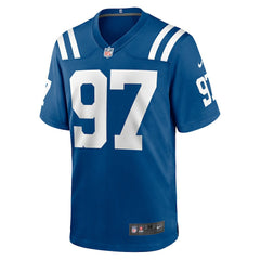 Laiatu Latu Indianapolis Colts Player Game Jersey - Royal Jerseys